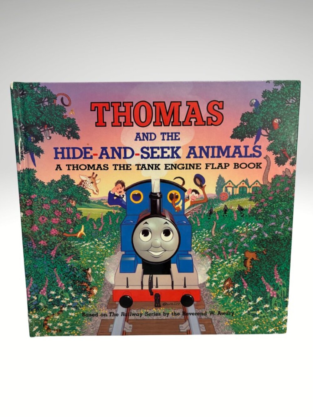 Thomas Tank Engine Hide-and-Seek Animals Hardcover Flap Book (SKU:234MI)